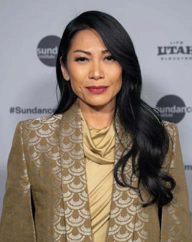 Anggun: Anggun (actress) at the premiere for Levitating (Para Perasuk) at Sundance Film Festival 2026.