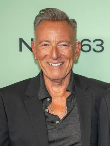 Bruce Springsteen: musician, at the 63rd annual New York Film Festival at Lincoln Center in 2025 for the film Springsteen: Deliver Me from Nowhere