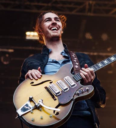 Hozier: Hozier at Bumbershoot 2015 at Seattle, Washington.