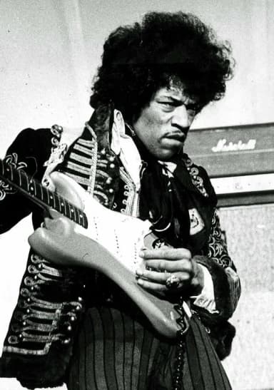 Jimi Hendrix: Jimi Hendrix at the amusement park Gröna Lund in Stockholm, Sweden, May 24, 1967.