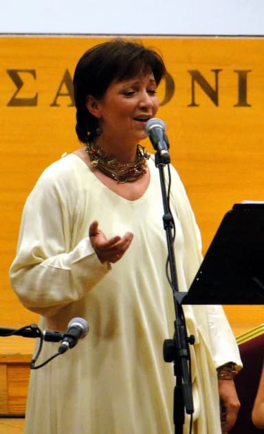 Márta Sebestyén: Hungarian folk singer Márta Sebestyén.