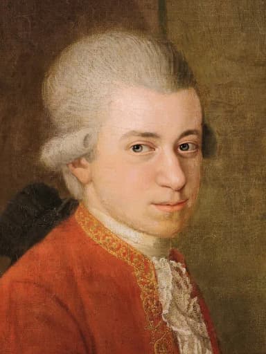Wolfgang Amadeus Mozart: Family portrait: Maria Anna ("Nannerl"), Wolfgang, Anna Maria (medallion) and Leopold Mozart