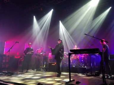 The Naked and Famous: New Zealand pop band The Naked And Famous performing in 2016