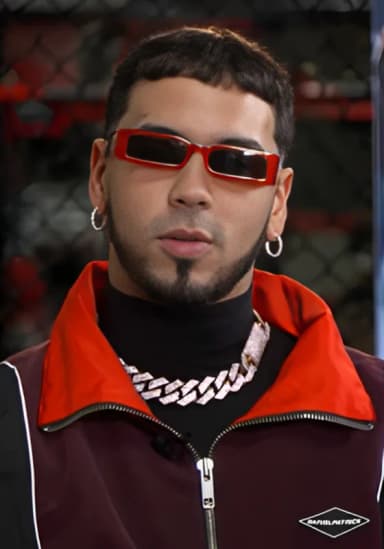 Anuel AA: Anuel AA in an interview in January 2022.