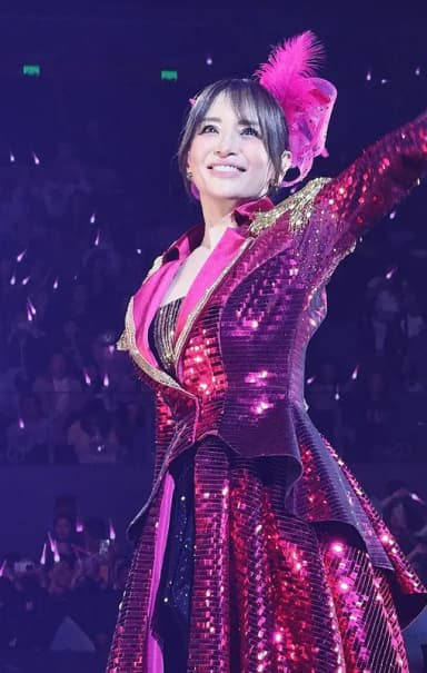 Ayumi Hamasaki: Japanese singer Ayumi Hamasaki in Ningbo, China 2024