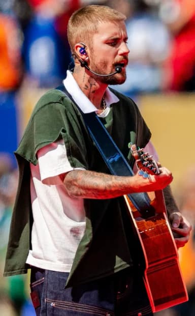 Justin Bieber: President Donald J. Trump and First Lady Melania Trump attend the FIFA World Cup Final between Spain and Argentina, Sunday, July 19, 2026, at MetLife Stadium