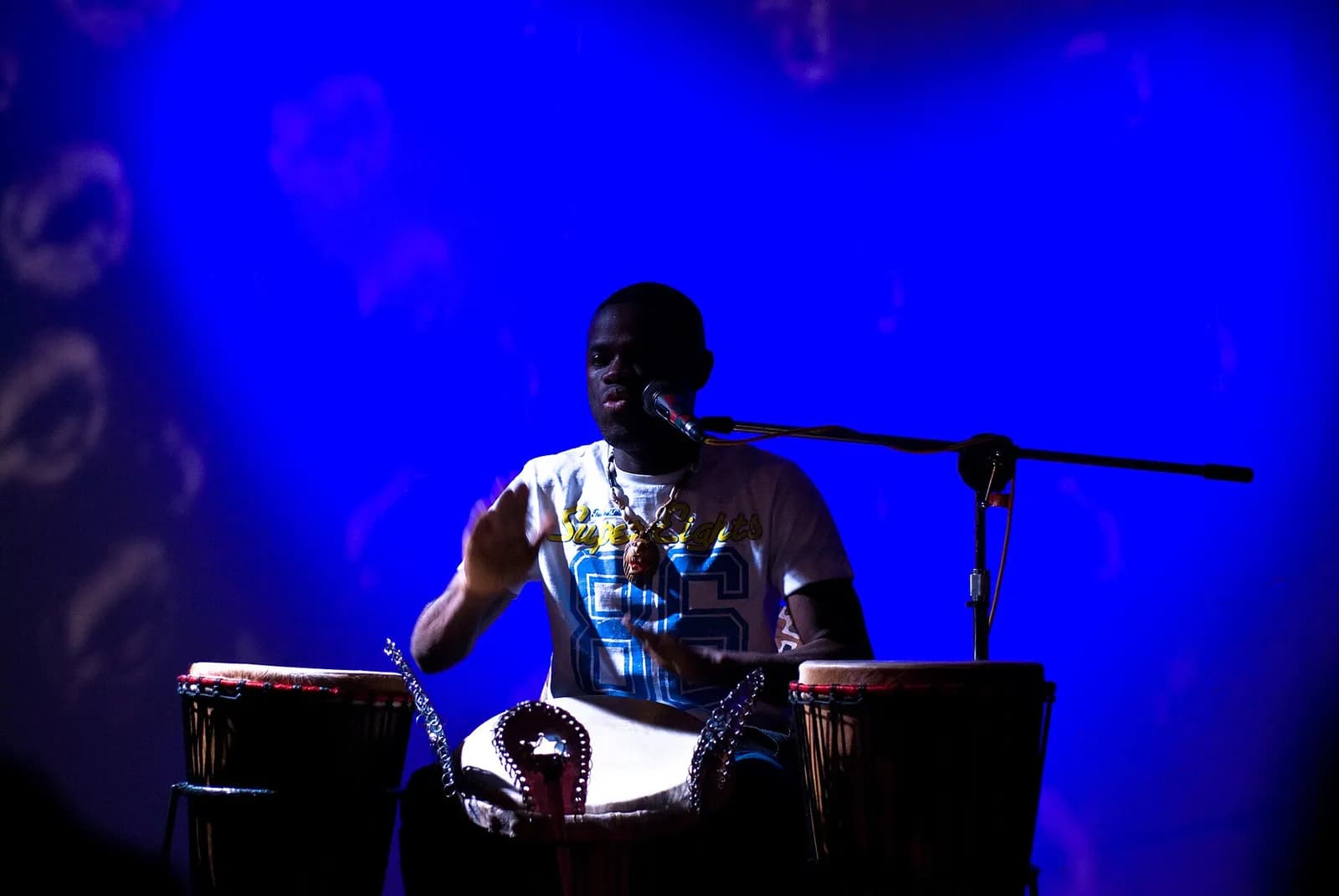 Sierra Leone: Usifu Jalloh, a London based drummer from Sierra Leone